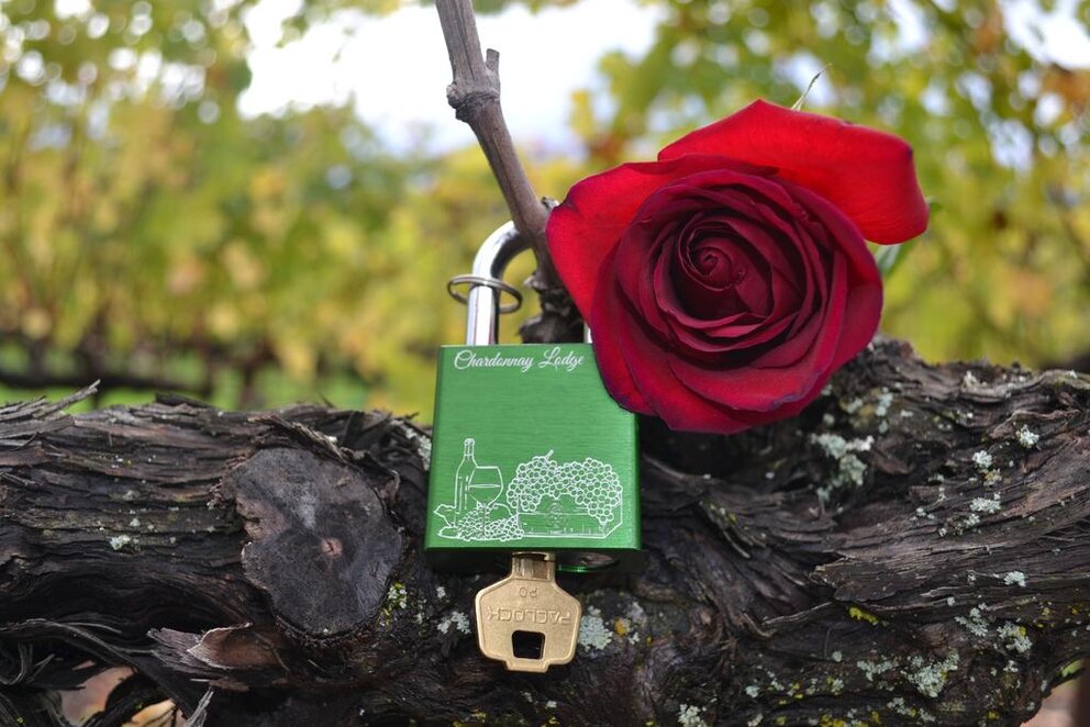 Rose garden lock